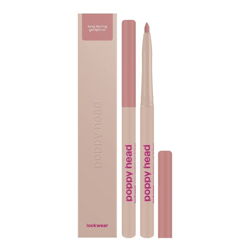 Poppy Head Lockwear Long-Lasting Gel Lipliner 03 Nude Alarm 0,6 g żelowa konturówka do ust
