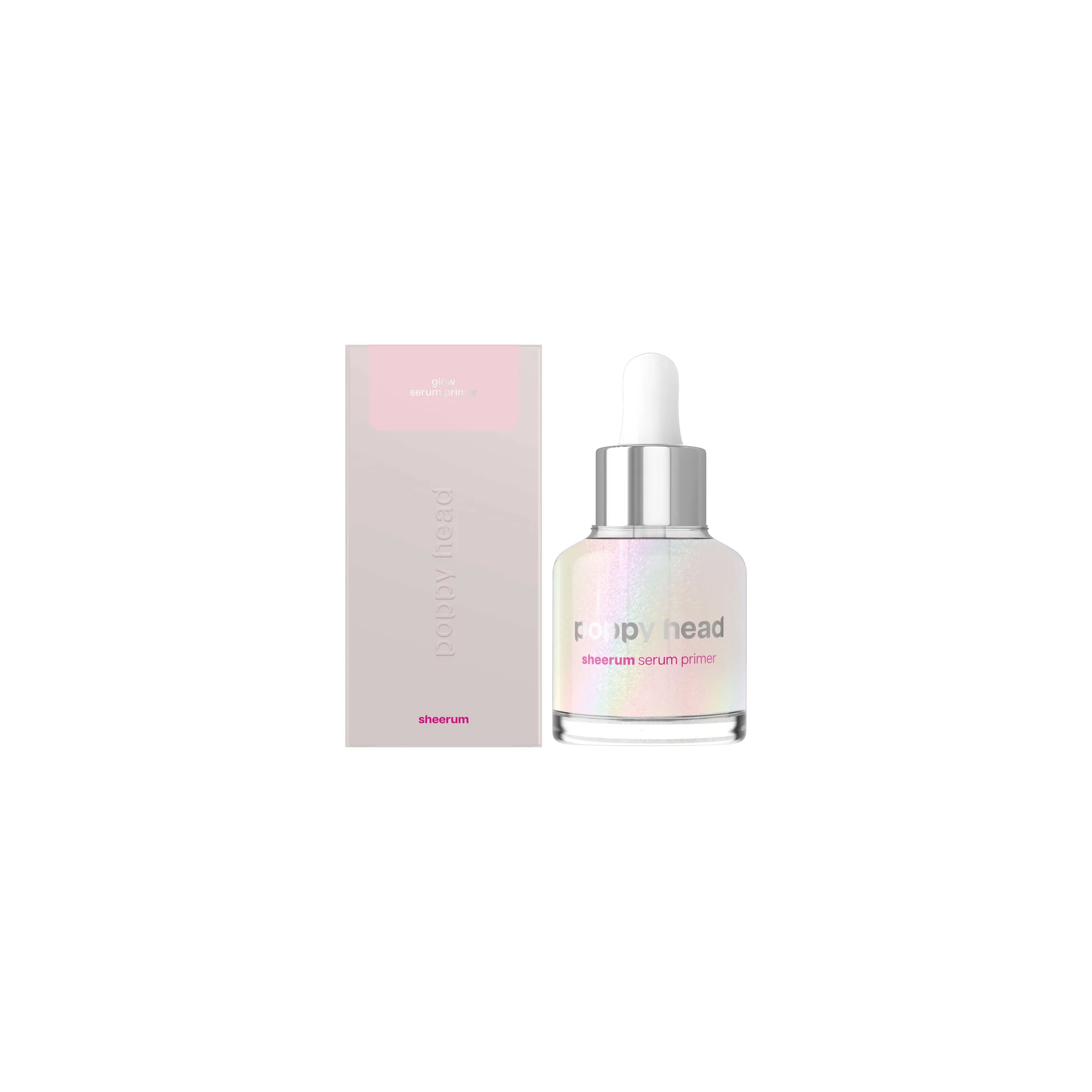 Poppy Head Sheerum Glow Serum Primer 30 ml rozświetlające serum pod makijaż