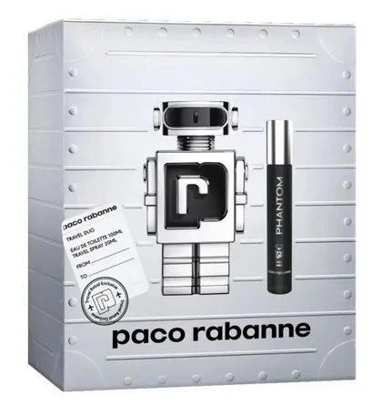 Zestaw Paco Rabanne Phantom Woda Toaletowa100ml+ 20ml Dla Mężczyzn