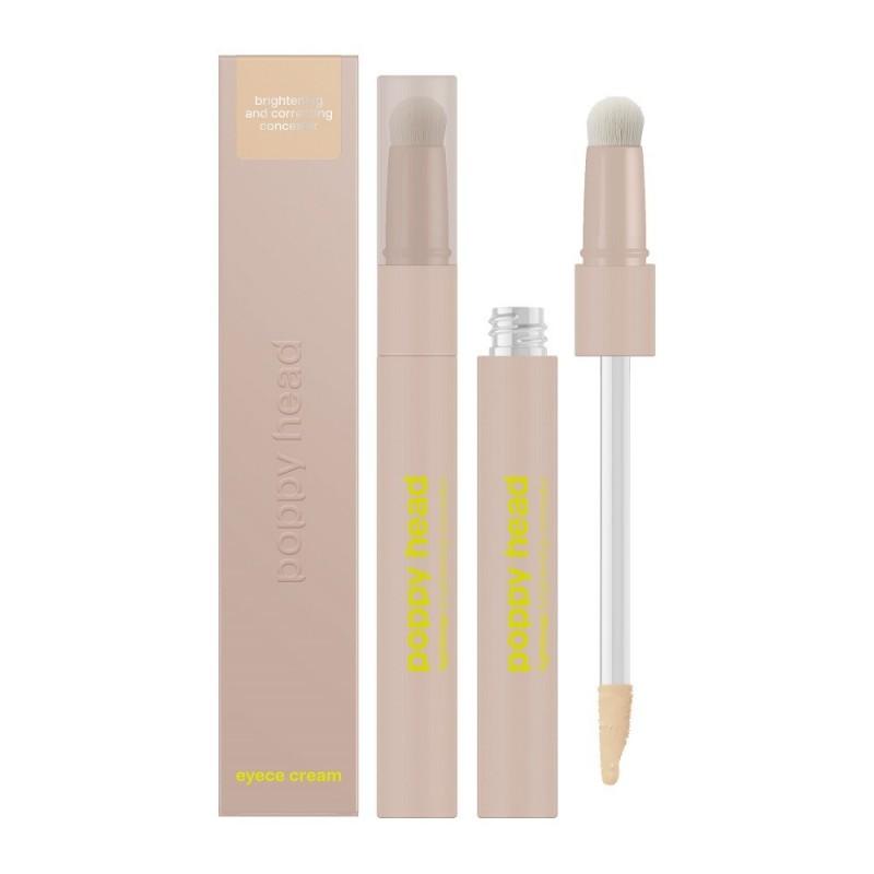Poppy Head Eyece Cream Brightening And Correcting Concealer 05 Sunset Sorbet 3,7 g - rozświetlająco-korygujący korektor pod oczy