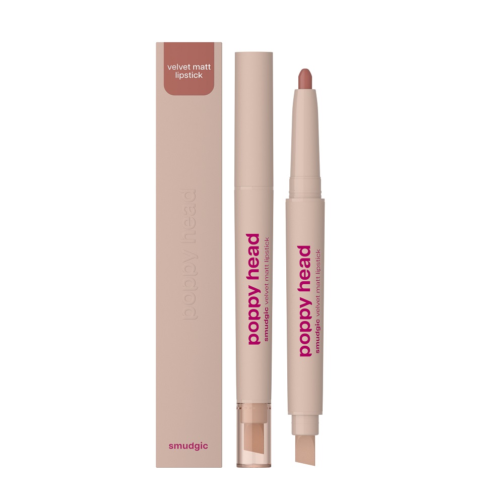 Poppy Head Smudgic 03 Dusky Allure 0,85 g matowa pomadka w kredce