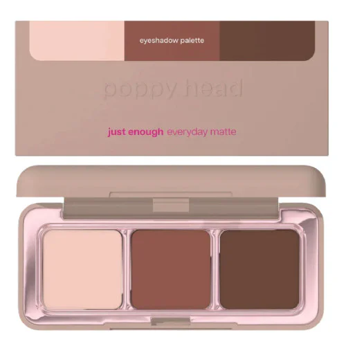 Poppy Head Just Enough Everyday Matte 02 Espress Yourself paleta cieni do powiek 4,8 g