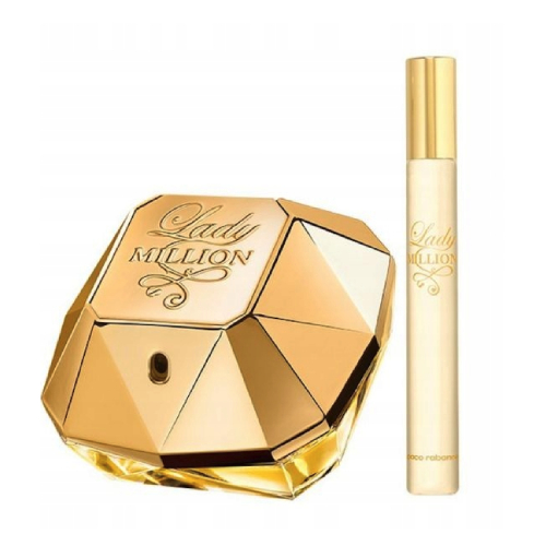 Zestaw Paco Rabanne Lady Million 80ML EDP+ 20ML Woda Perfumowana Dla Kobiet