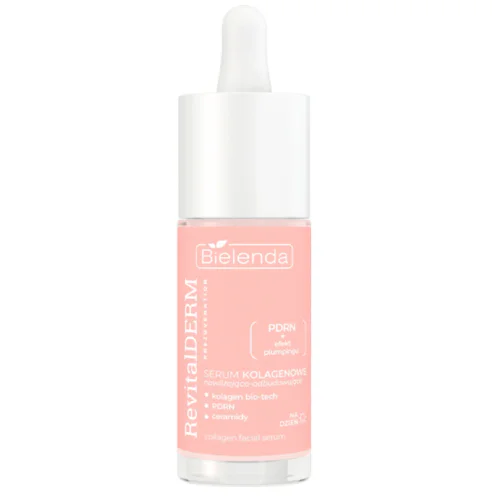 Bielenda Revital Derm Prejuvenation serum kolagenowe nawilżająco-odbudowujące na dzień z kolagenem bio-tech, PDRN i ceramidami 30 ml