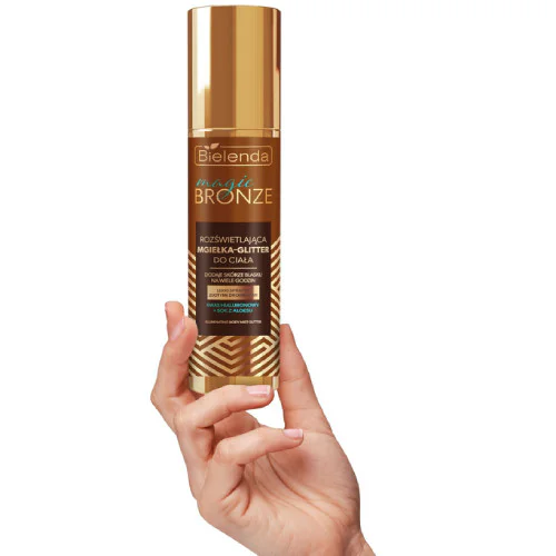 Bielenda Magic Bronze Rozświetlająca mgiełka do ciała-glitter do ciała 75ml