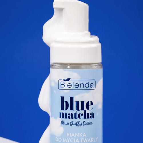 Bielenda Blue Matcha Pianka Do Mycia Twarzy Nawilżająco Oczyszczająca 150ml