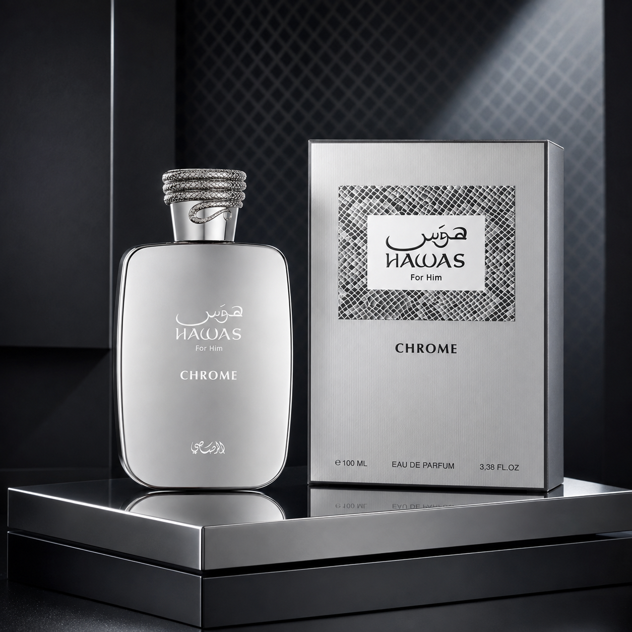 Rasasi Hawas Chrome 100 ml EDP woda perfumowana dla mężczyzn