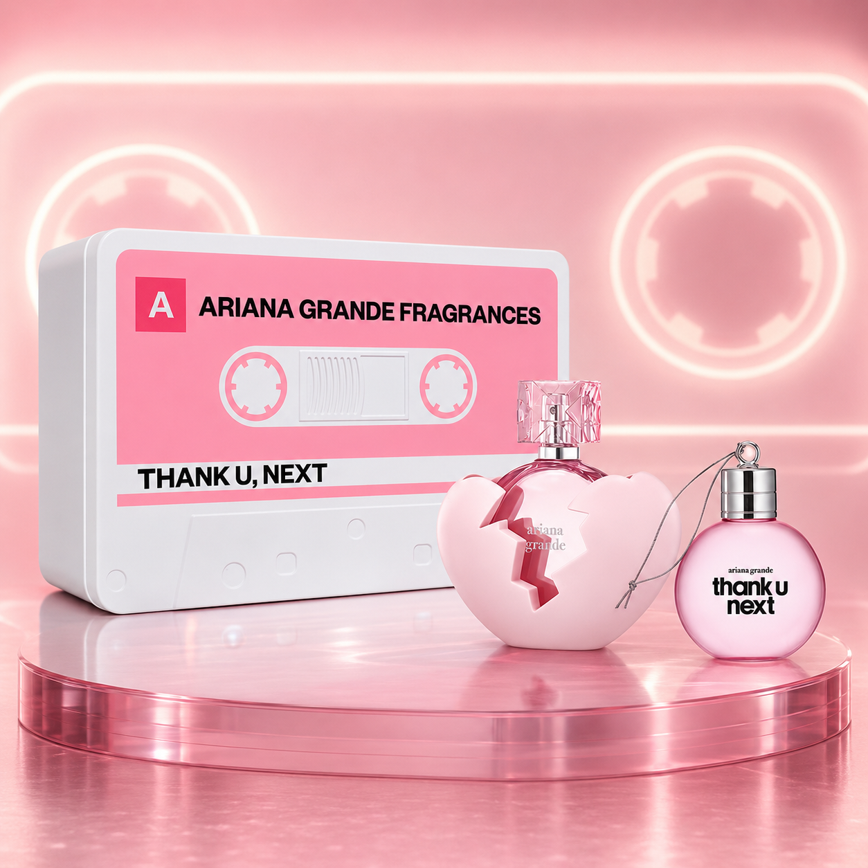 Ariana Grande Thank U, Next zestaw prezentowy – woda perfumowana 30 ml + żel pod prysznic 75 ml