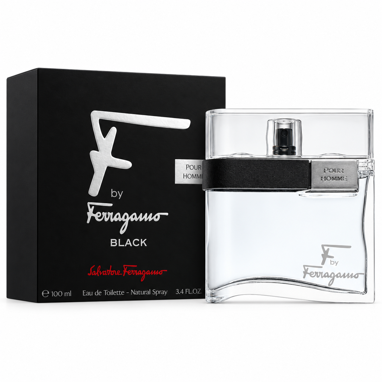 Salvatore Ferragamo F by Ferragamo Black 100 ml woda toaletowa dla mężczyzn