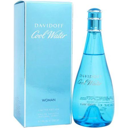 Davidoff Cool Water Woman 200ml Woda Toaletowa Dla Kobiet Perfumy Damskie