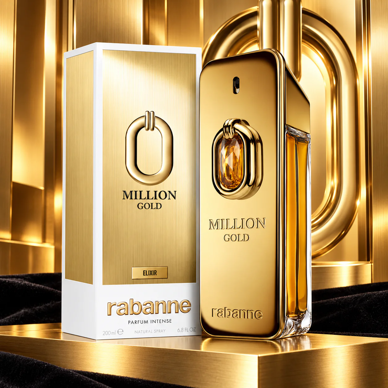 Rabanne Million Gold Elixir 200 ml parfum dla mężczyzn