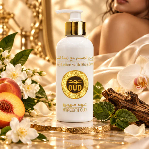 Oud Luxury Hareemi Oud Balsam Do Ciała Z Dubaju 300ml