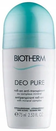 Biotherm Deo Pure Roll-On 75ml Dezodorant W Kulce