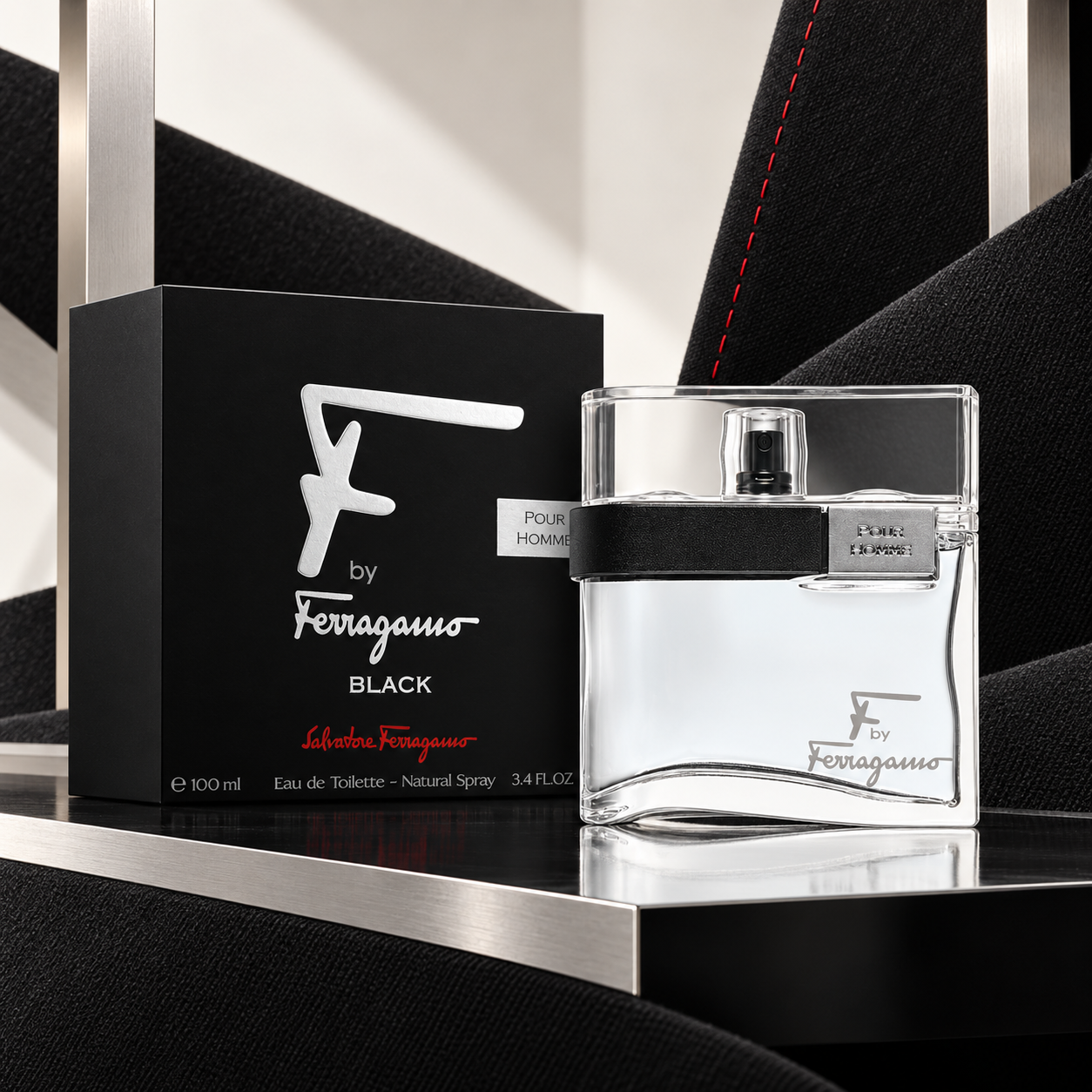 Salvatore Ferragamo F by Ferragamo Black 100 ml woda toaletowa dla mężczyzn