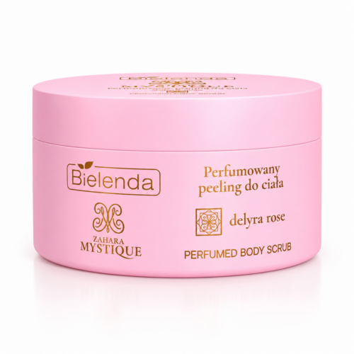 Bielenda Zahara Mystique Delyra Rose perfumowany peeling do ciała 250g