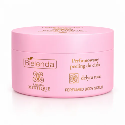 Bielenda Zahara Mystique Delyra Rose perfumowany peeling do ciała 250g