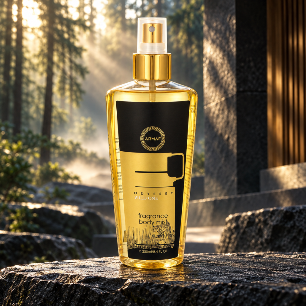 Armaf Odyssey Wild One Gold Edition 250ml mgiełka do ciała dla mężczyzn