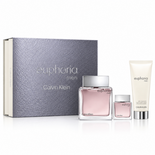 Calvin Klein Euphoria Men zestaw 100ml + 15ml + balsam po goleniu 100ml