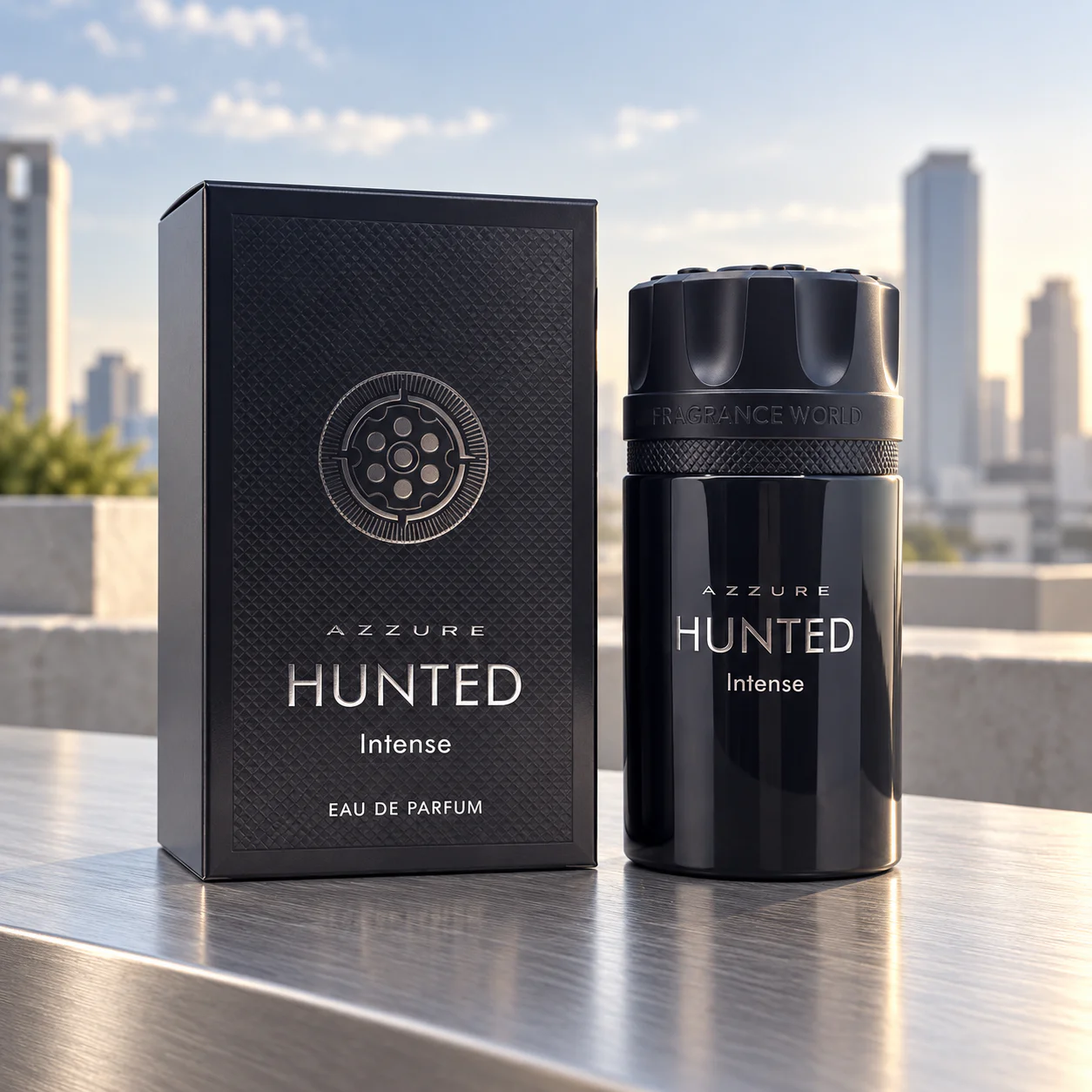 Fragrance World Azzure Hunted Intense 100ml woda perfumowana dla mężczyzn