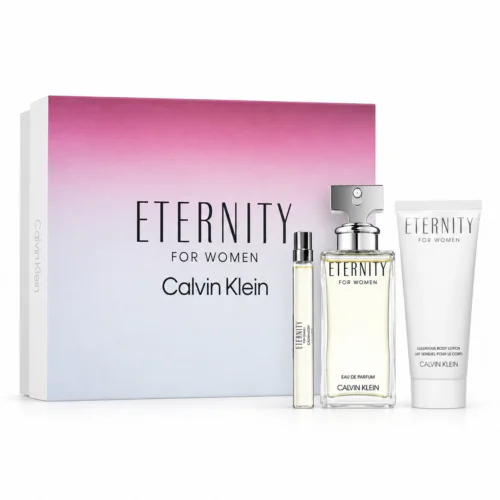 Calvin Klein Eternity for Women zestaw 100ml + 10ml + balsam do ciała 100ml