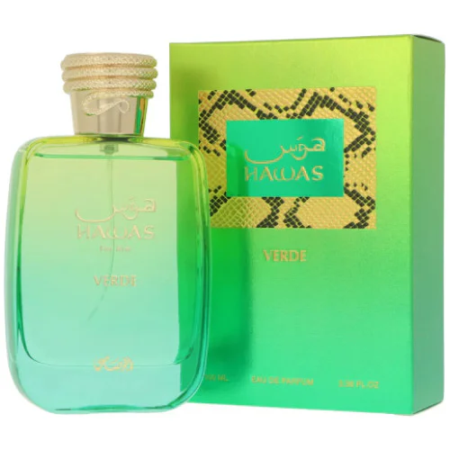 Rasasi Hawas Verde 100ml Woda Perfumowana Dla Mężczyzn Perfumy Arabskie