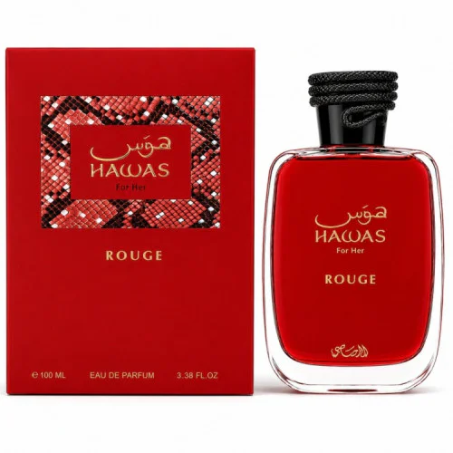 Rasasi Hawas Rouge 100ml Woda Perfumowana Dla Kobiet Perfumy Arabskie