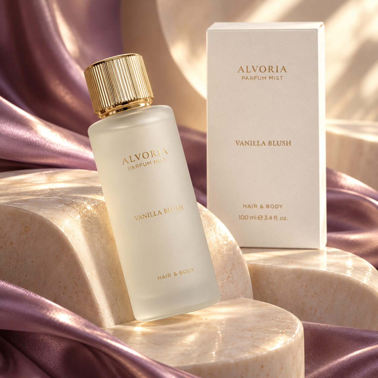 Alvoria Vanilla Blush 100ml mgiełka do ciała dla kobiet