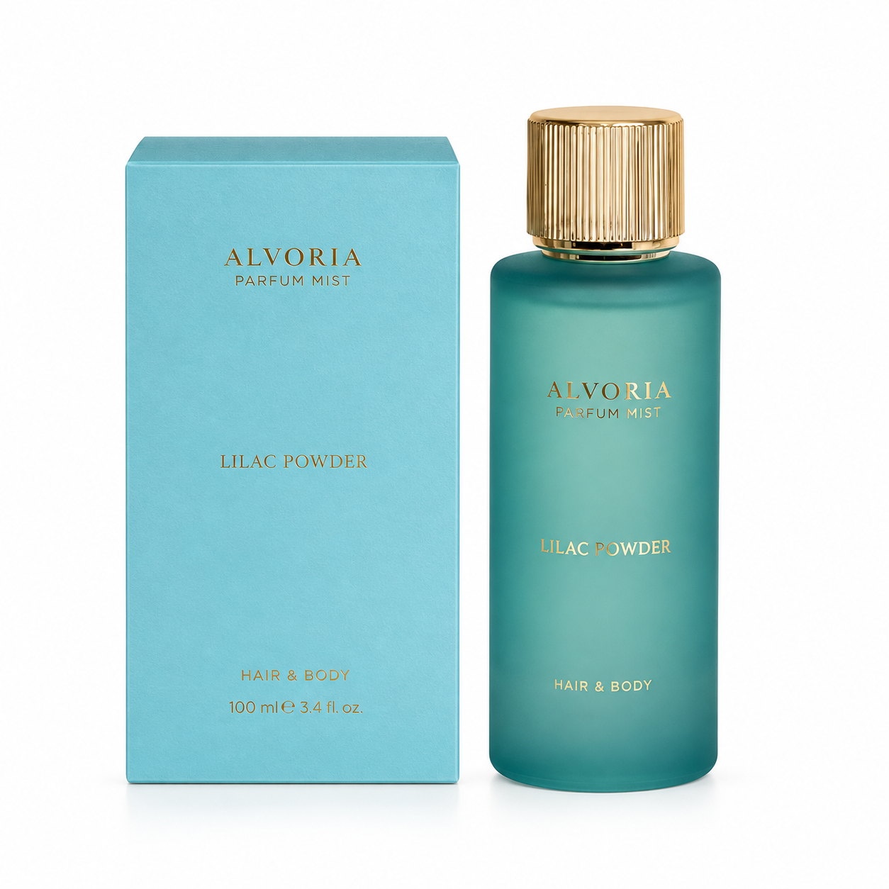 Alvoria Lilac Powder 100ml mgiełka do ciała dla kobiet
