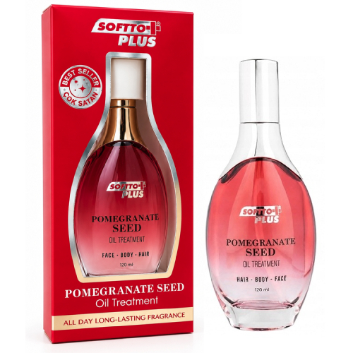 Softto Plus Pomegranate Seed 120ml Olejek do twarzy ciała i włosów