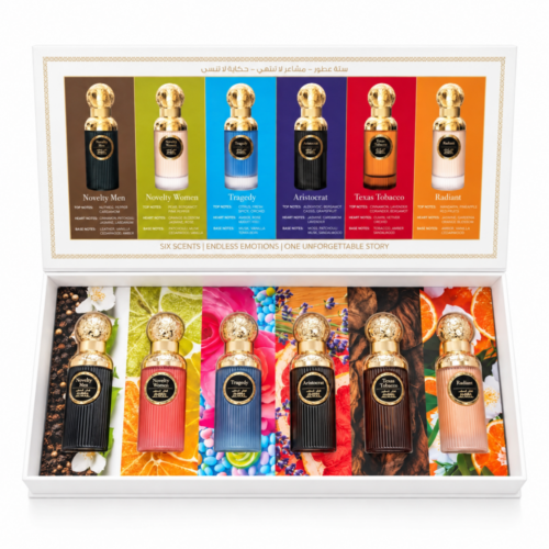 Almas Scented Stories 6x30ml zestaw perfum unisex