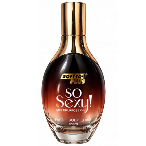Softto Plus SoSexy Oil 120ml Multifunkcyjny Olejek do twarzy ciała i włosów