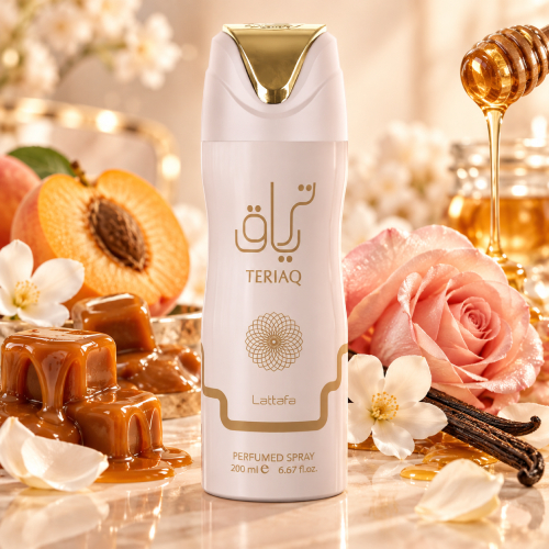 Lattafa Teriaq 200ml Perfumowany Dezodorant W Sprayu Dla Kobiet