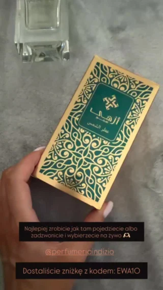 ​Dziękujemy @ewa_lukasinska za polecenie nas.☺️​Złociste mydło Oriental Oud​To nie tylko kosmetyk, to prawdziwy rytuał dla zmysłów. Mydło do rąk i ciała o zniewalającym zapachu szlachetnego oudu zachwyca swoją mieniącą się, złotą konsystencją. Doskonale oczyszcza skórę, pozostawiając ją jedwabiście gładką i subtelnie pachnącą. Co ważne, mimo efektownego blasku, produkt nie brudzi ubrań, a zapach oudu działa kojąco i relaksująco.​Olejek zapachowy Attar Al Shams​Dopełnieniem pielęgnacji jest nasz kultowy olejek. Ukryty w przepięknym, metalowym flakonie zdobionym zielonym kamieniem, stanowi kwintesencję elegancji. Jego zapach to słoneczny blask zamknięty w buteleczce – ciepły, otulający i niezwykle trwały.​Ważna informacja:Perfumy Atlas wyprzedały się w błyskawicznym tempie i obecnie nie są dostępne. Ale nie martwcie się – olejki oraz mydło czekają na Was na naszej stronie!​Zapraszamy na zakupy:www.indizio.pl​Jeśli chcecie osobiście poczuć te wyjątkowe aromaty, odwiedźcie nas stacjonarnie. Na miejscu chętnie pomożemy Wam dobrać idealny zapach, dopasowany do Waszych preferencji.​Nasz adres:ul. Szlenkierów 1, lokal U5Warszawa, Wola​#perfumyarabskie #azha  #olejek
