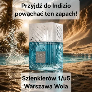 Już teraz możecie powąchać w naszym sklepie stacjonarnym nowy zapach Lattafa Khamrah Waha!Na naszej stronie możecie włączyć sobie powiadomienie o dostępności.Sprzedaż online i stacjonarnie od 22.05!!!Wpadnijcie do Indizio sprawdzić ten zapach!#khamrahwaha #lattafa #newfragrance #perfumeriaindizio #perfumyarabskie @Lattafa Perfumes