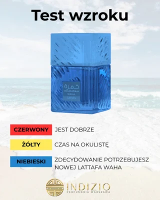 Widzisz niebieski? 👀To znak, że potrzebujesz nowej Lattafa Khamrah Waha 💙Ten flakon wygląda jak wakacje zamknięte w butelce, świeży vibe, morski klimat i zapach, który od razu przyciąga uwagę.Jeśli klasyczna Khamrah była dla Ciebie za ciężka, Waha może wejść idealnie. Lżejsza, bardziej letnia i totalnie w klimacie „czym Ty tak pachniesz?” 😮‍💨Zapisz ten post, bo ten niebieski flakon jeszcze będzie wszędzie widoczny.Sprawdź Lattafa Khamrah Waha na indizio.pl albo wpadnij do nas stacjonarnie w Warszawie ✨#indizio #perfumyarabskie #lattafa #khamrahwaha #perfumy #arabskieperfumy #zapachdnia #perfumylato